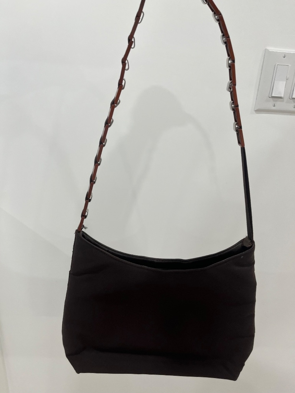 Salvatore Ferragamo Chocolate Brown Handbag. Made in Italy. - Picture 2 of 6
